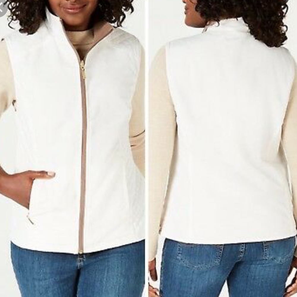 Karen Scott Reversible Vest